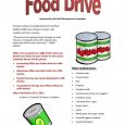 food drive flyer fooddrive flyer