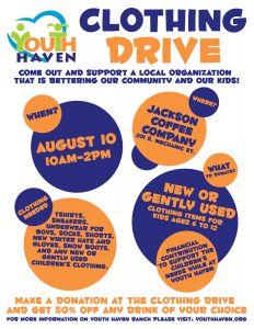food drive flyers youth haven flyer jpg