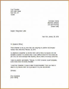 formal resign letter template model for resignation letter letter of resignation to fo