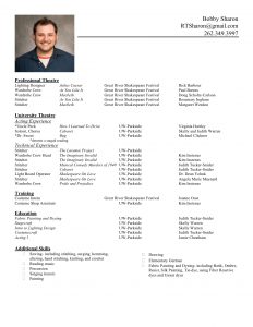 formatting a resume resume format ss