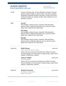 free basic resume templates free resume templates primer job resume template word