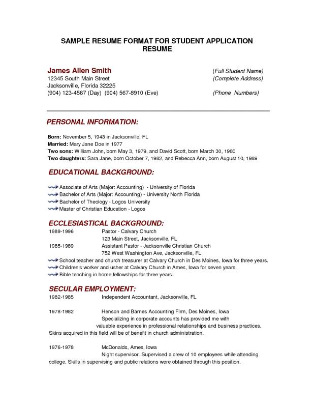 free basic resume templates download