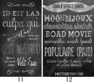 free chalkboard font chalkboard fonts