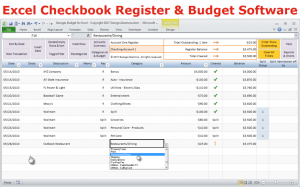 free checkbook register software excel checkbook register spreadsheet