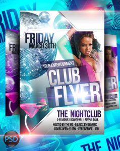 free club flyer templates club flyer psd template by imperialflyers dljlai