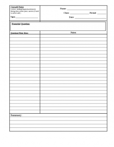 free construction contract template standard cornell notes template l