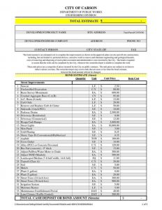 free construction estimate template excel linen inventory spreadsheet and home repair estimate template free and free construction estimate of linen inventory spreadsheet