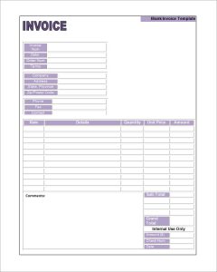 free construction estimate template pdf printable invoice template free blank invoice gljemo