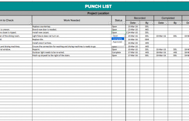 free construction schedule spreadsheet punchlist facebook
