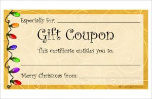 free coupon template editable homemade coupon template free download