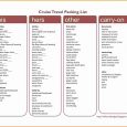 free doctors note cruise packing checklist packinglist