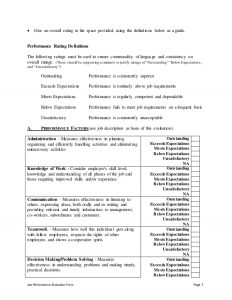 free employee evaluation form pediatric medical assistant performance appraisal