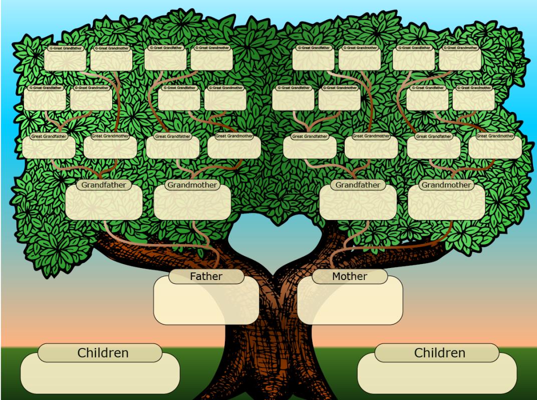 free family tree template