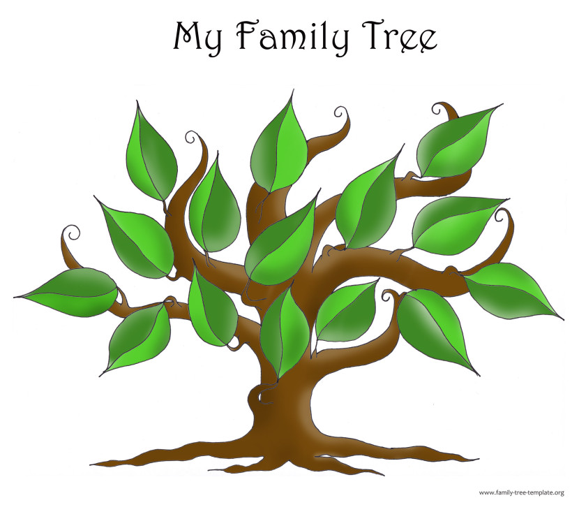 free family tree template word