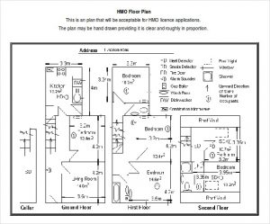 free floor plan template hmo floor plan free download doc format template