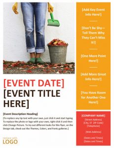 free flyer template word event flyer templates