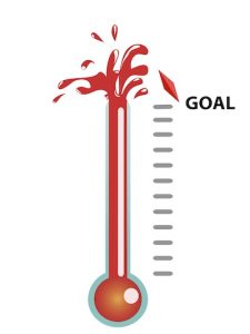 free fundraising thermometer shutterstock