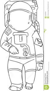 free id badge template astronaut vector