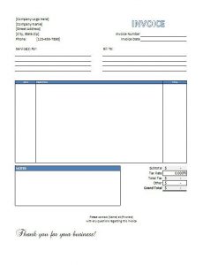 free invoice template excel invoice template service v