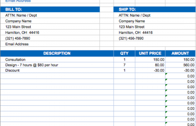 free invoice template excel invoice templates excel billing invoice template nesmkh