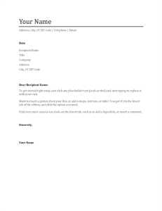 free letter templates template for resume cover letter resumes and cover letters office