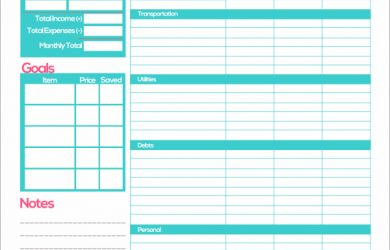free monthly budget template free printable monthly budget planner template