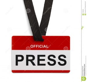 free name badge template official press pass red white badge white background