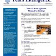 free newsletter template team intelligence newsletter march page