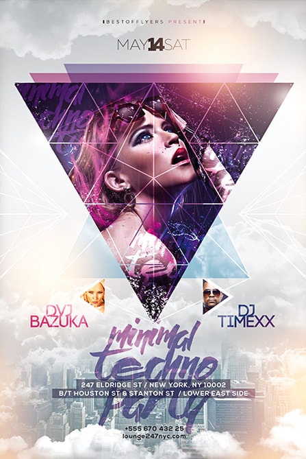 free party flyer templates