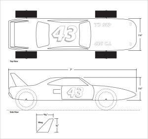 free pinewood derby car templates download speed jet pinewood derby template