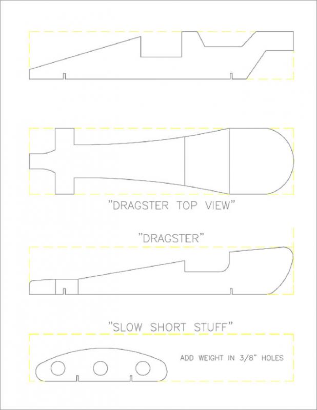 free pinewood derby car templates