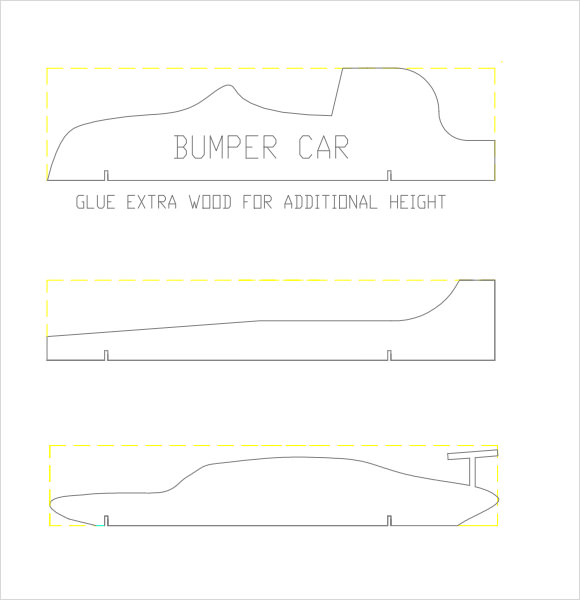 free pinewood derby templates
