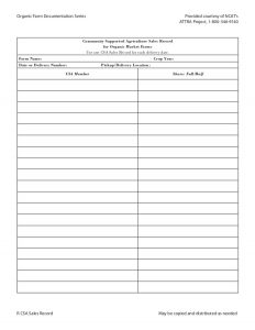 free price list template organic market farm documentation forms