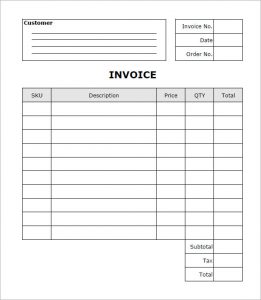 free printable blank invoice templates generic invoice template business invoice template word ffgpcd
