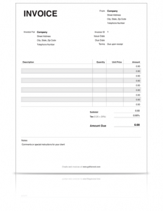 free printable blank invoice templates personal invoice template invoice template to pdf invoice template pdf printable invoice template templates lupnhc