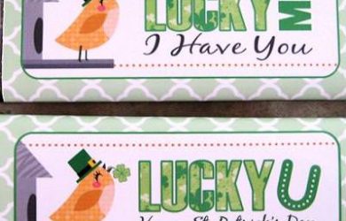 free printable candy bar wrappers free printable st pattys candy bar wrappers