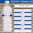 free printable candy bar wrappers templates baseball water bottle labels drinks
