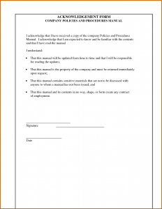 free printable doctors excuse for work acknowledgement of receipt form template