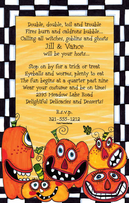 free printable halloween invitations for adults