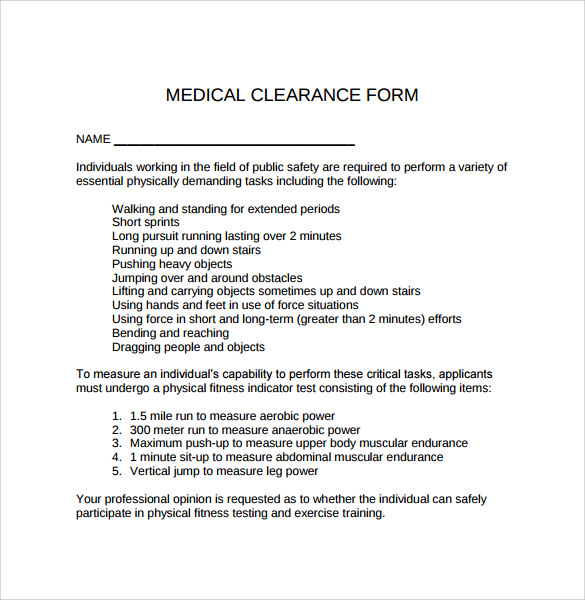 free printable medical release form