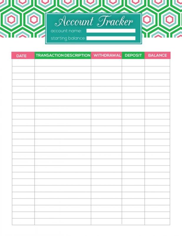 free printable monthly budget worksheets