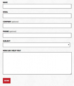 free printable order forms contact form wordpress