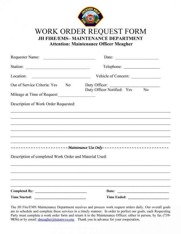 free printable order forms