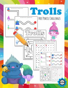 free printable order forms troll pencil challenges page freebie