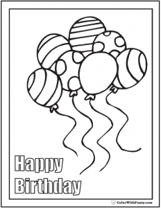 free printable thank you cards black and white coloring pages happy birthday