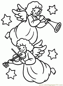 free printable time sheets pdf christmas angel coloring page
