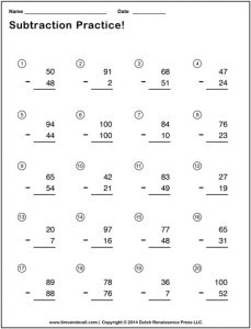 free printable time sheets pdf double digit subtraction worksheet