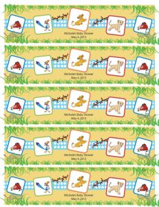 free printable water bottle labels for baby shower il xn heg