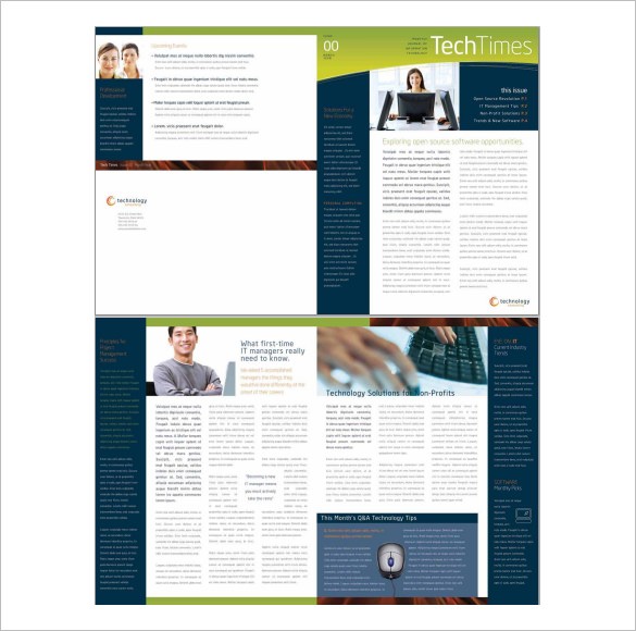 free publisher newsletter templates