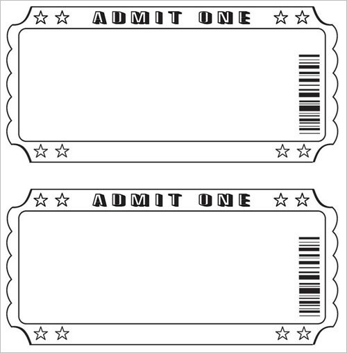 free raffle ticket template
